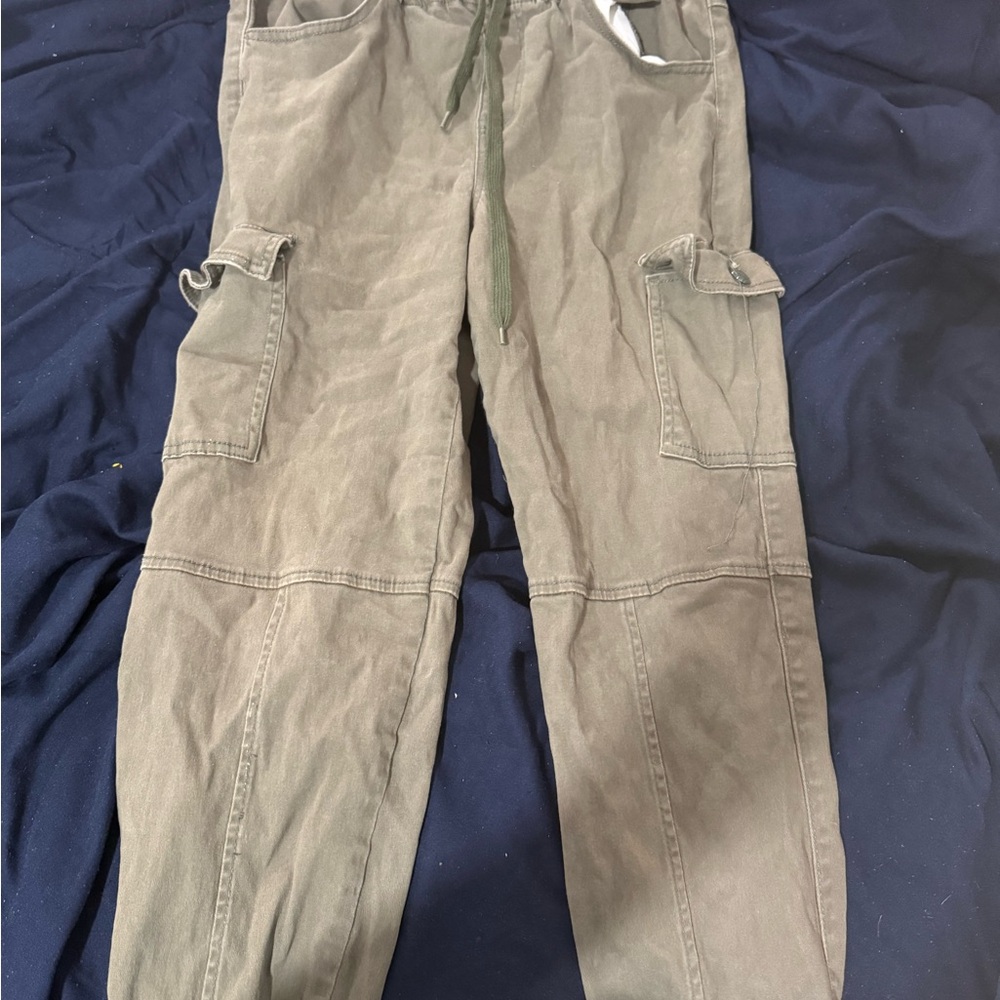 Men's Olive Cargo Pants